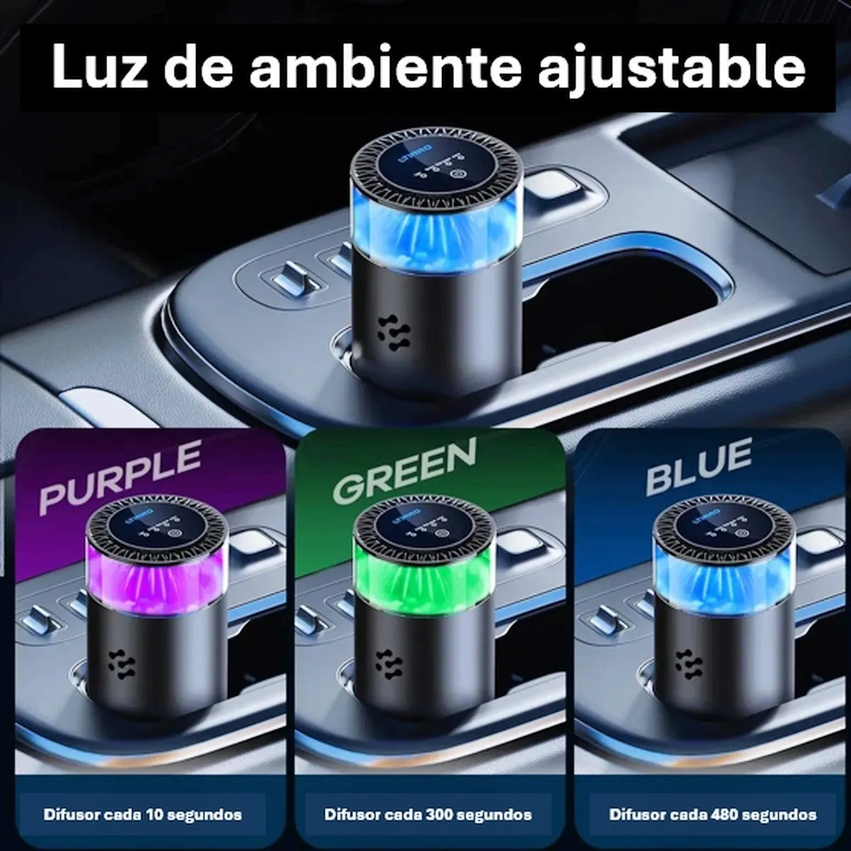 DIFUSOR DE AROMAS PARA CARRO