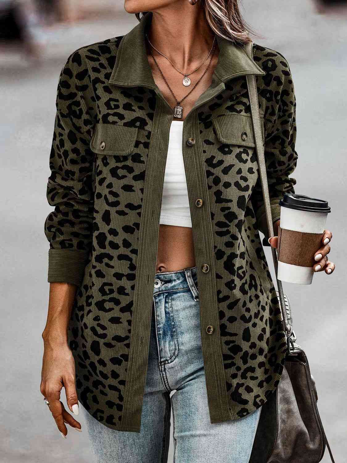 Leopard print Jacket