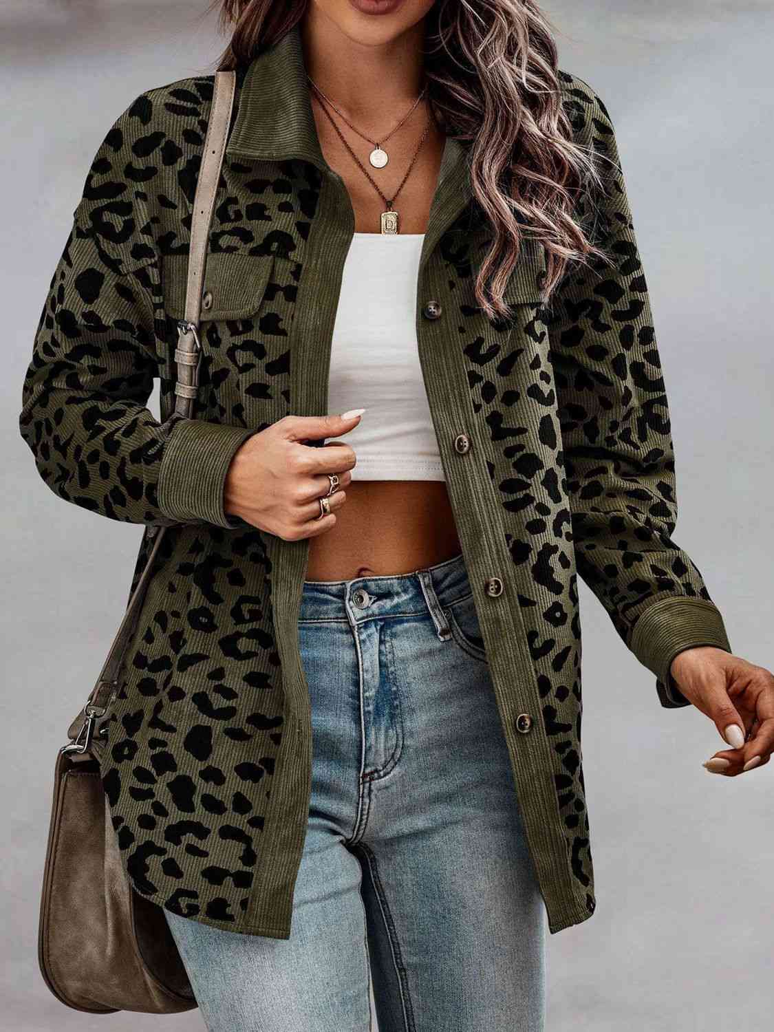 Leopard print Jacket