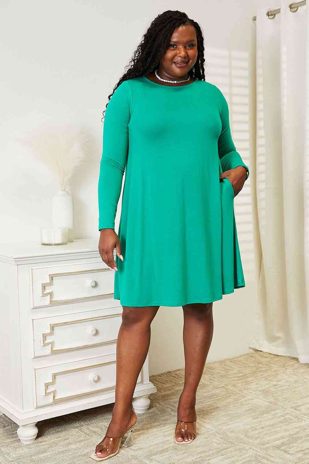 Zenana Flare Dress