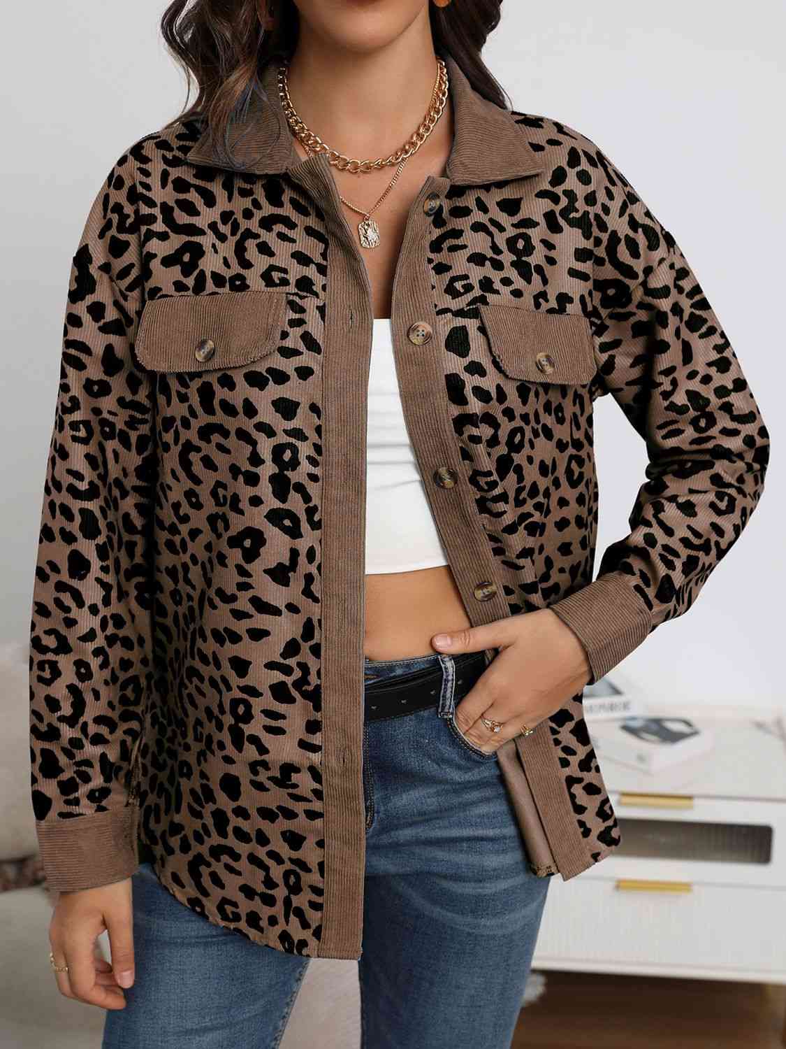 Leopard print Jacket