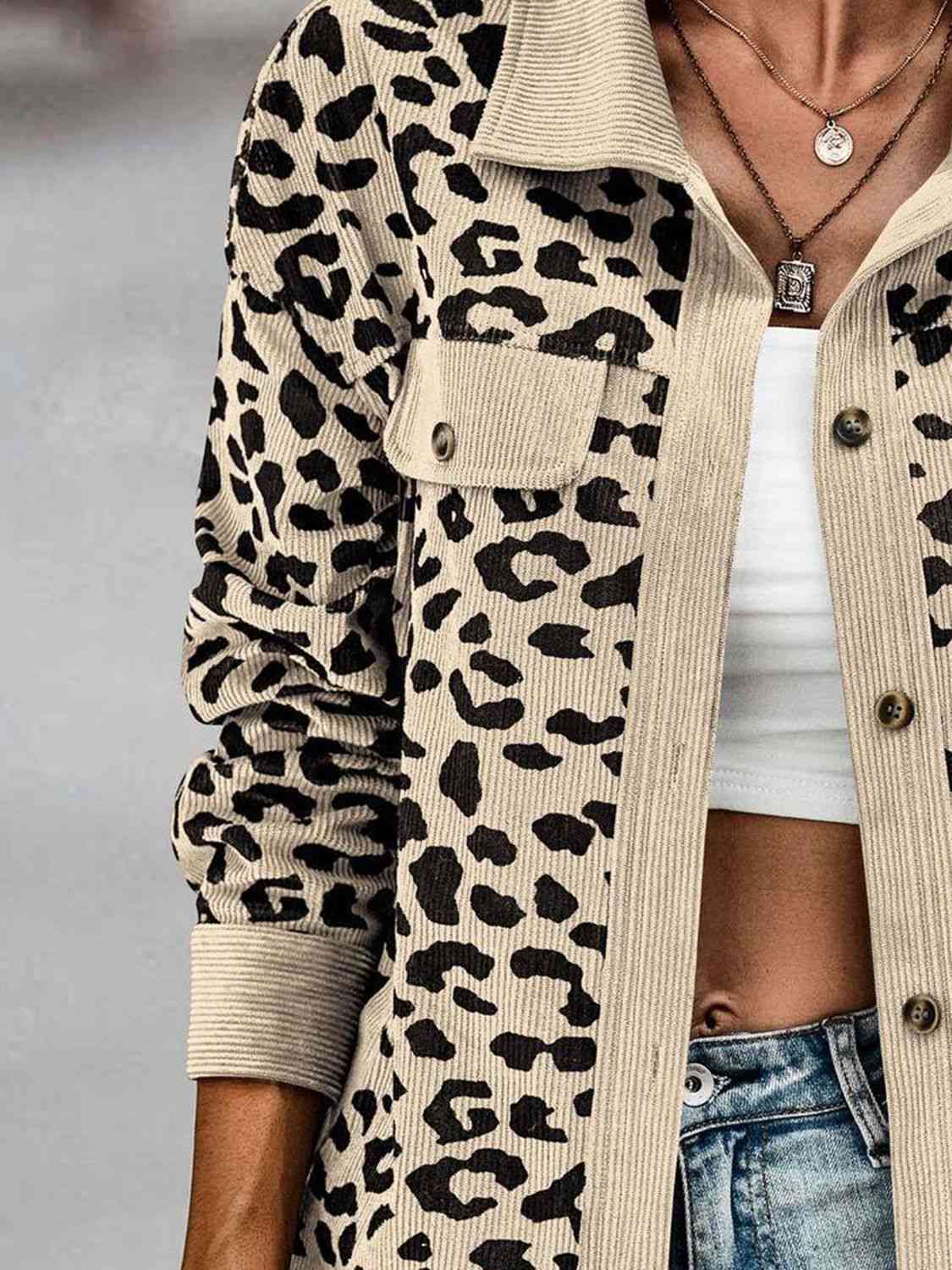 Leopard print Jacket