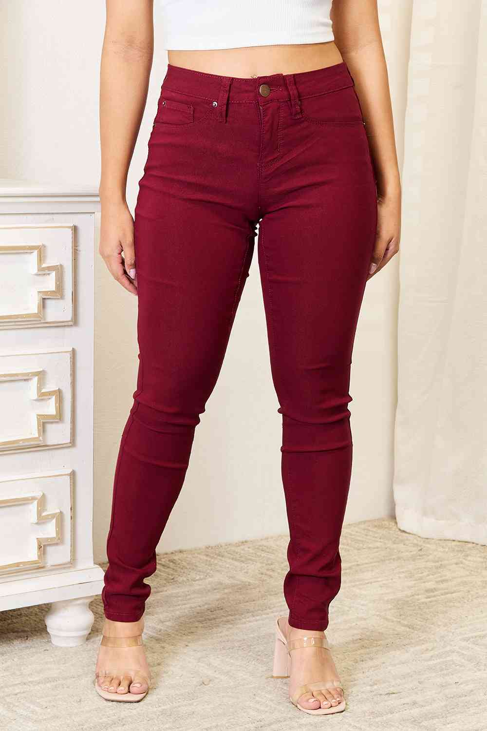 Red Skinny Jeans