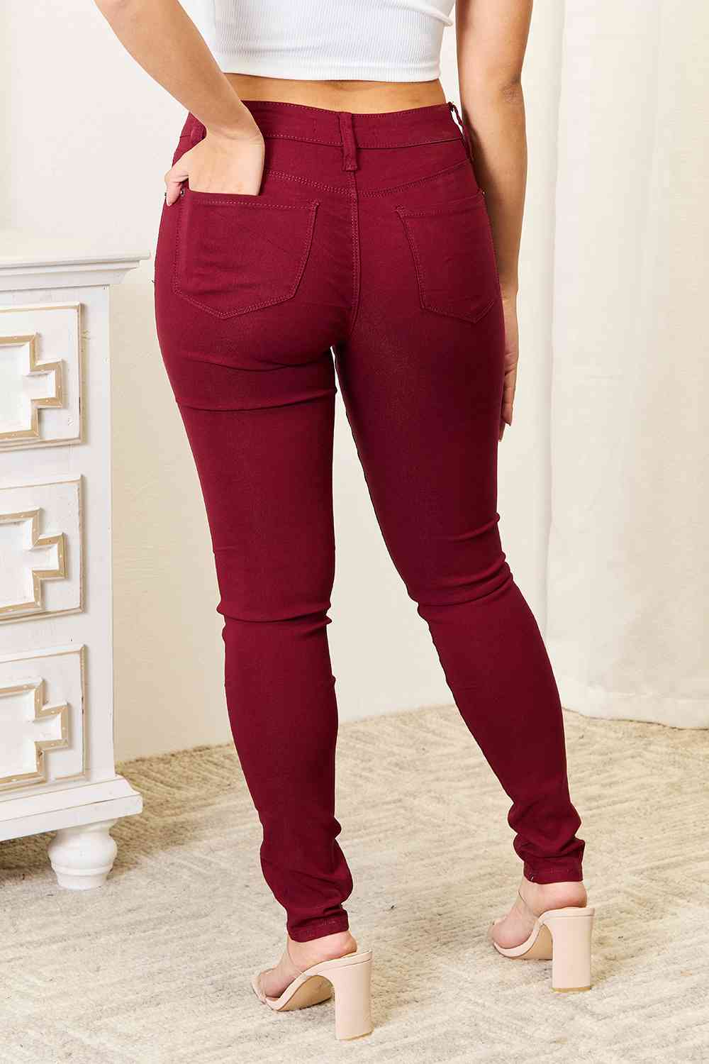 Red Skinny Jeans